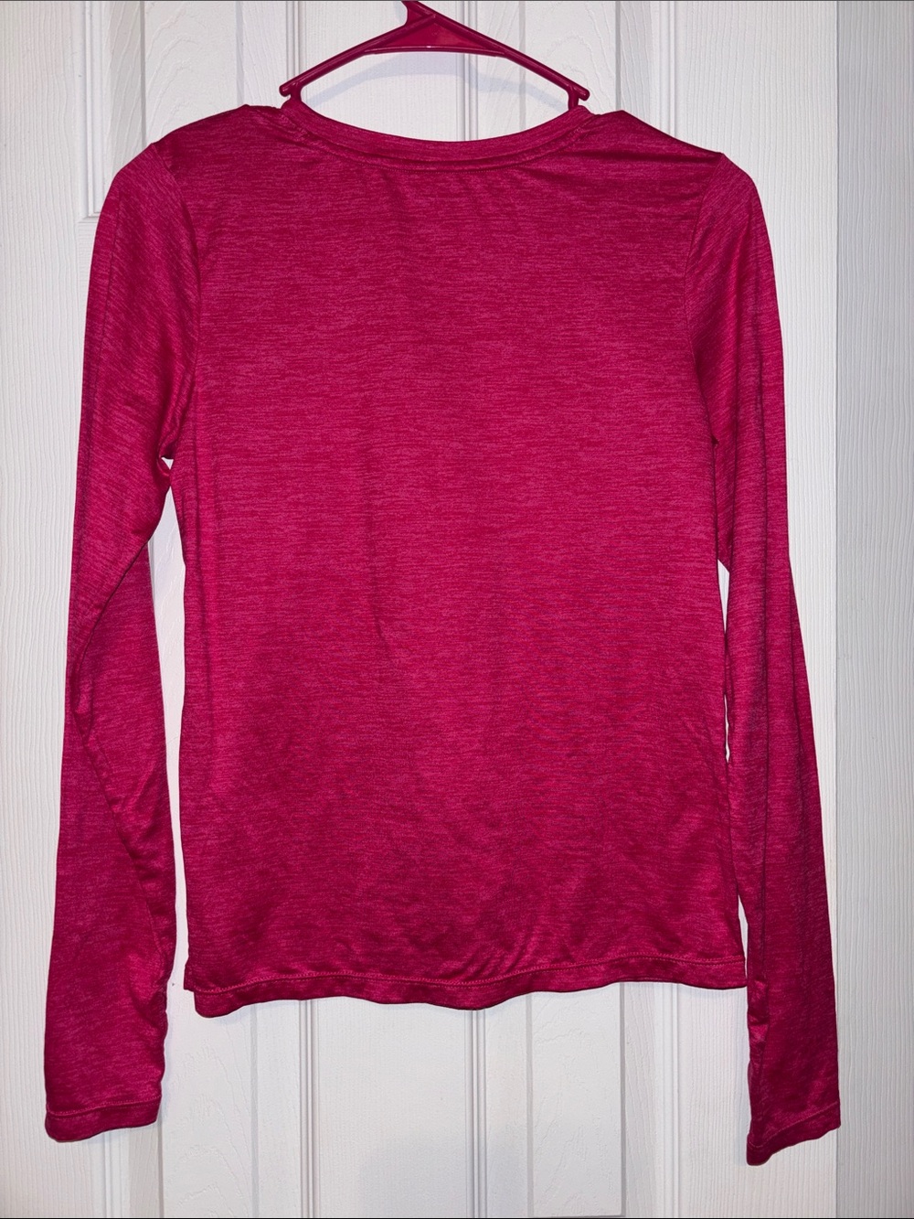 Reebok Long Sleeve Performance Top - Raspberry - Picture 2 of 3